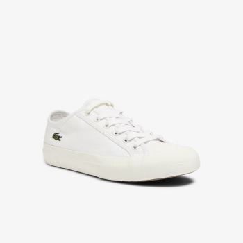 Lacoste Topskill Canvas Sneakers - Tenisky Dámské Bílé / Bílé | CZ-39ab64